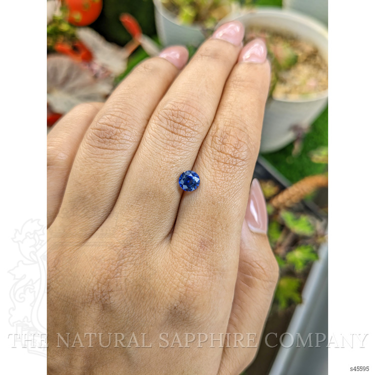 1.13 Ct. Blue Sapphire from Ceylon (Sri Lanka)