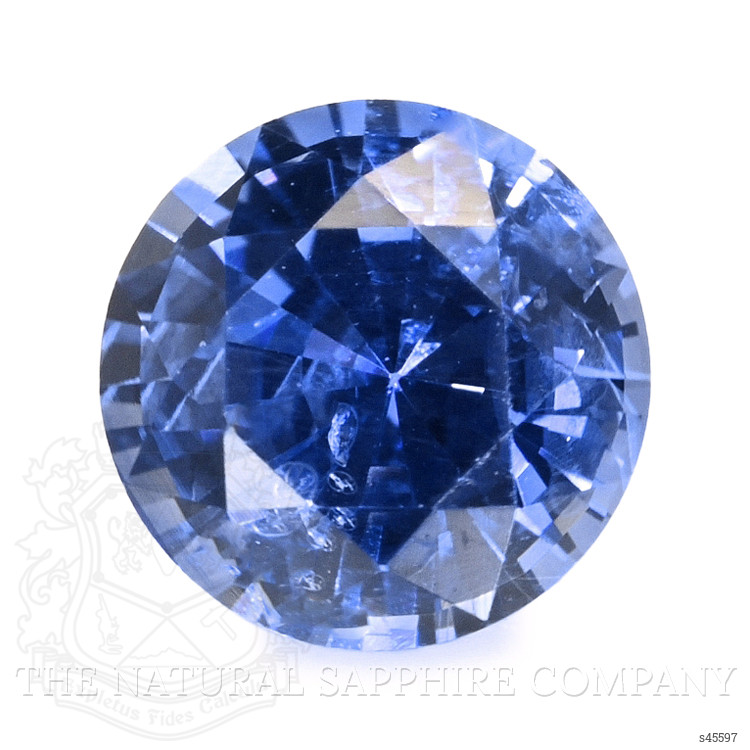 0.79 Ct. Blue Sapphire from Ceylon (Sri Lanka)