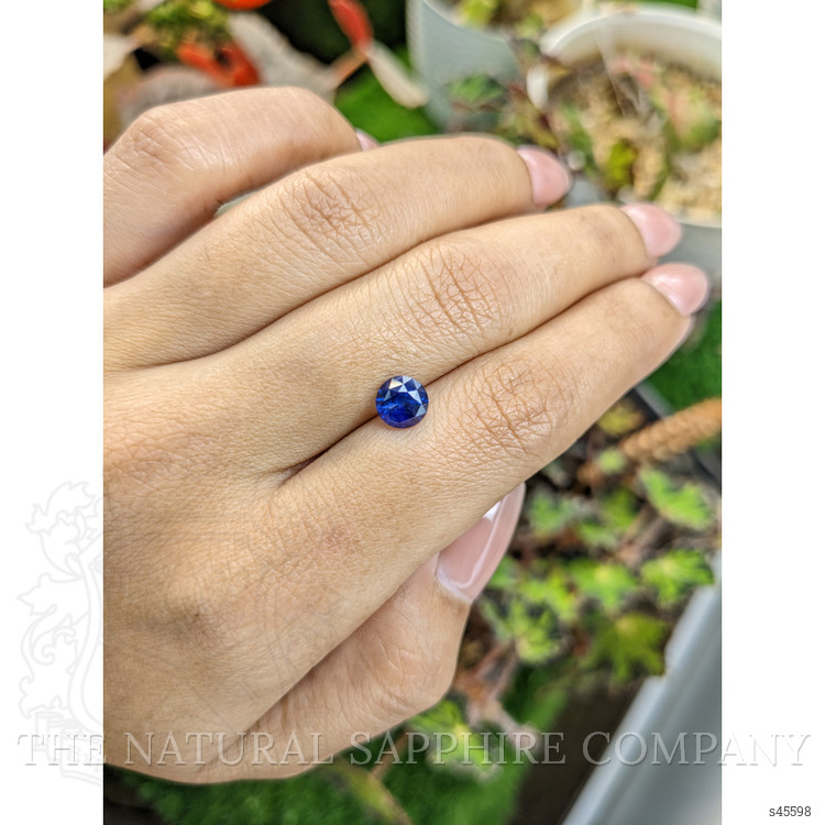 1.42 Ct. Blue Sapphire from Ceylon (Sri Lanka)