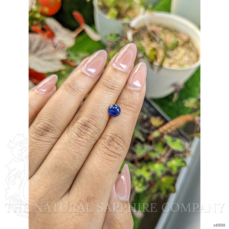 1.42 Ct. Blue Sapphire from Ceylon (Sri Lanka)