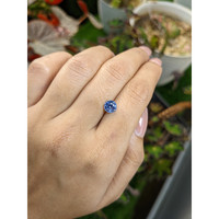 1.31 Ct. Blue Sapphire from Ceylon (Sri Lanka) Life Style