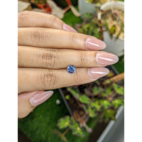 1.31 Ct. Blue Sapphire from Ceylon (Sri Lanka) Life Style