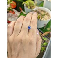 1.35 Ct. Blue Sapphire from Ceylon (Sri Lanka) Life Style
