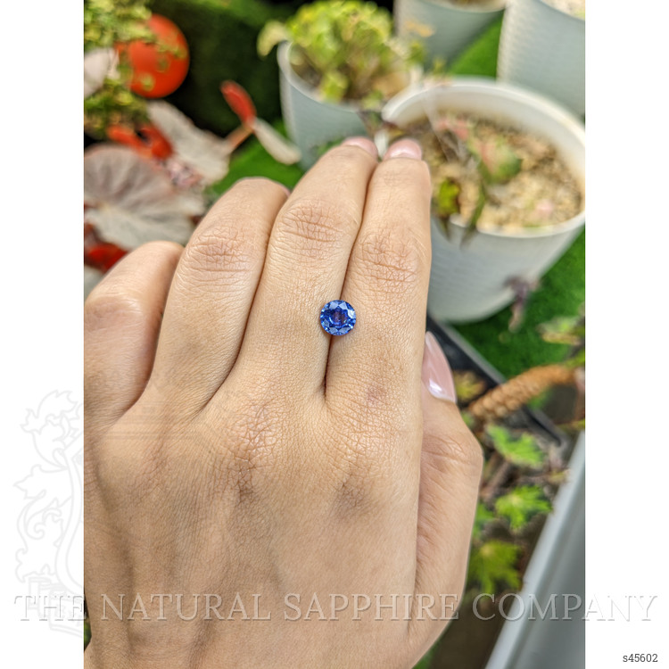 1.35 Ct. Blue Sapphire from Ceylon (Sri Lanka)