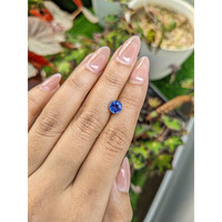 1.35 Ct. Blue Sapphire from Ceylon (Sri Lanka) Life Style