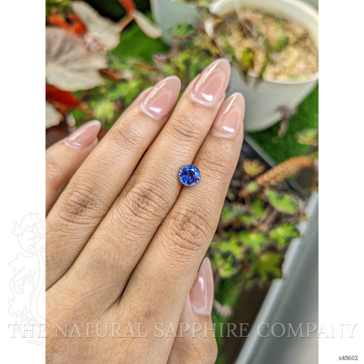 1.35 Ct. Blue Sapphire from Ceylon (Sri Lanka)