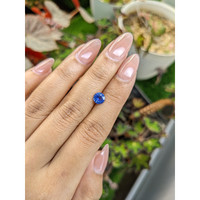 0.98 Ct. Blue Sapphire from Ceylon (Sri Lanka) Life Style
