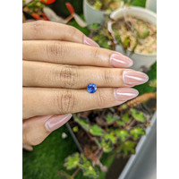 0.98 Ct. Blue Sapphire from Ceylon (Sri Lanka) Life Style