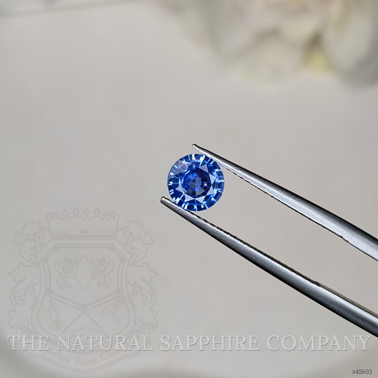0.98 Ct. Blue Sapphire from Ceylon (Sri Lanka)