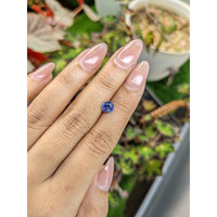 1.19 Ct. Blue Sapphire from Ceylon (Sri Lanka) Life Style