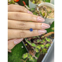 1.19 Ct. Blue Sapphire from Ceylon (Sri Lanka) Life Style
