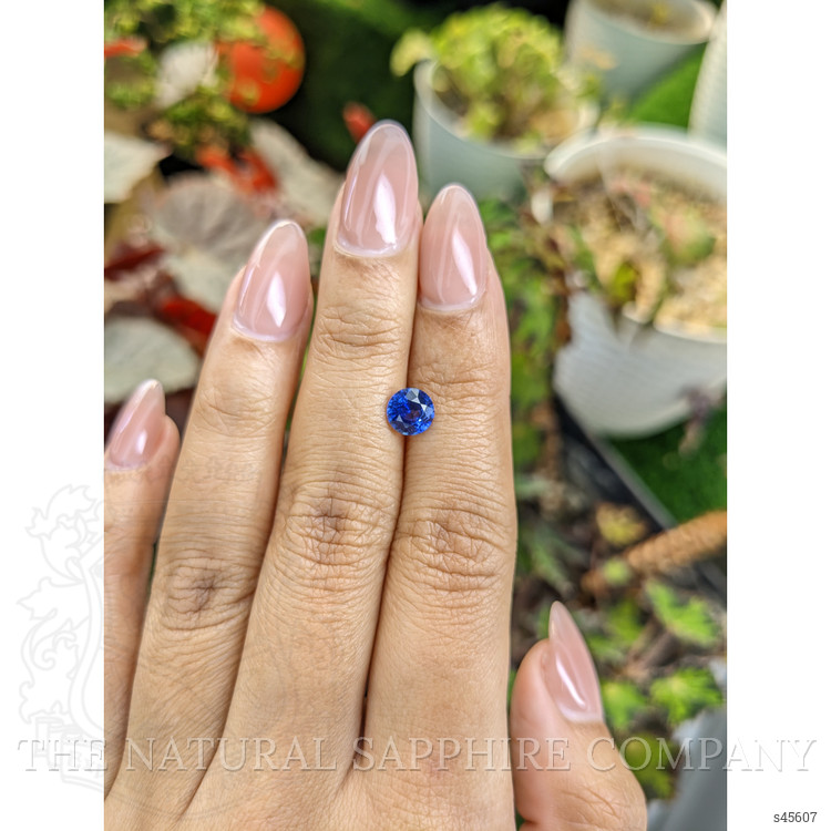 1.20 Ct. Blue Sapphire from Ceylon (Sri Lanka)