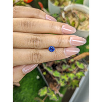 1.20 Ct. Blue Sapphire from Ceylon (Sri Lanka) Life Style