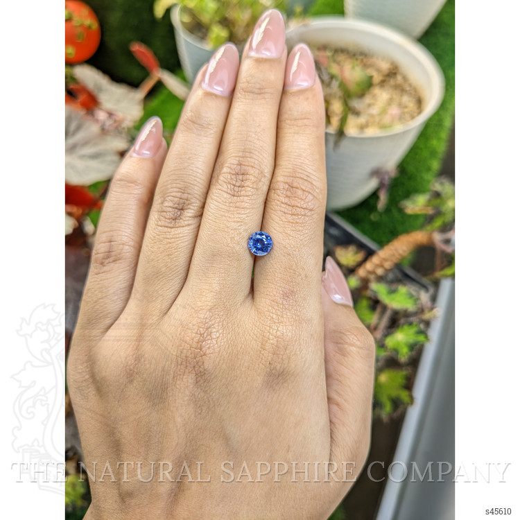 1.22 Ct. Blue Sapphire from Ceylon (Sri Lanka)