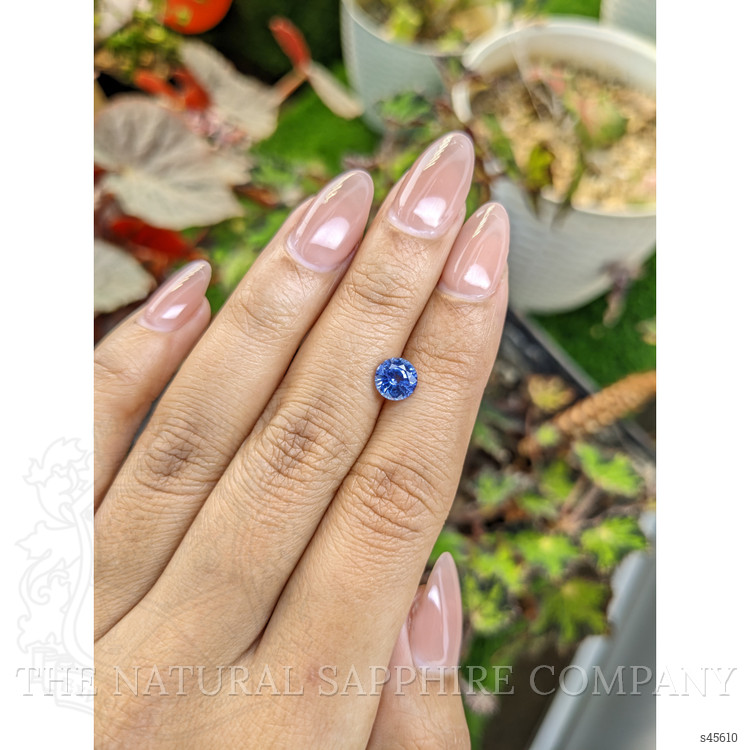 1.22 Ct. Blue Sapphire from Ceylon (Sri Lanka)