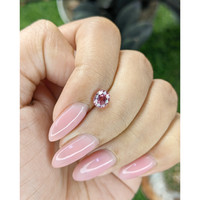 1.01 Ct. Pink Sapphire from Madagascar Life Style