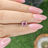 1.01 Ct. Pink Sapphire from Madagascar Life Style