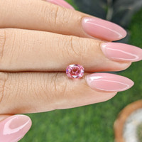1.03 Ct. Pink Sapphire from Madagascar Life Style