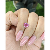 1.07 Ct. Pink Sapphire from Madagascar Life Style