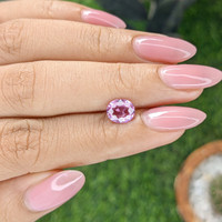 1.36 Ct. Pink Sapphire from Madagascar Life Style