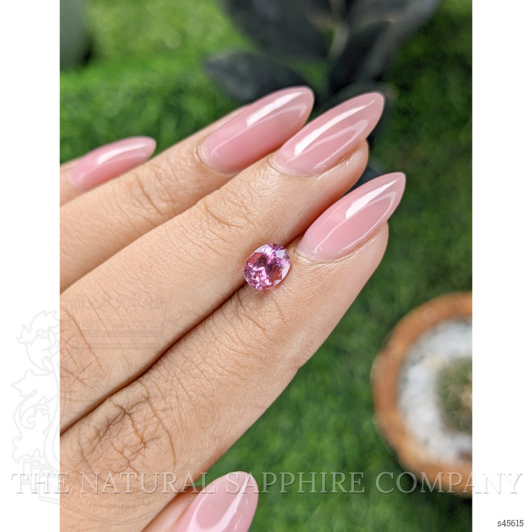 1.03 Ct. Purplish Pink Sapphire from Madagascar