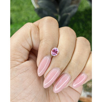 1.03 Ct. Purplish Pink Sapphire from Madagascar Life Style
