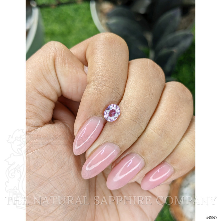 1.03 Ct. Purplish Pink Sapphire from Madagascar
