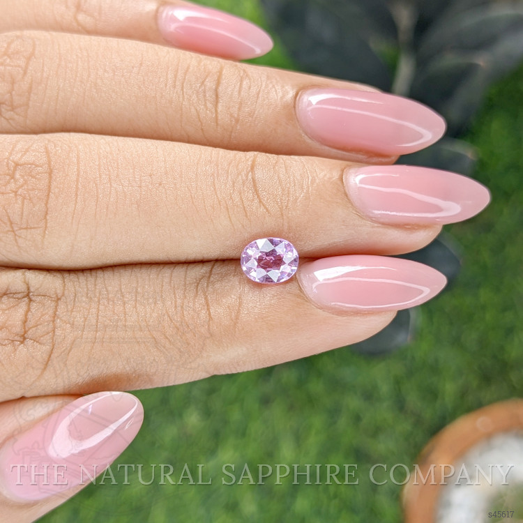 1.03 Ct. Purplish Pink Sapphire from Madagascar