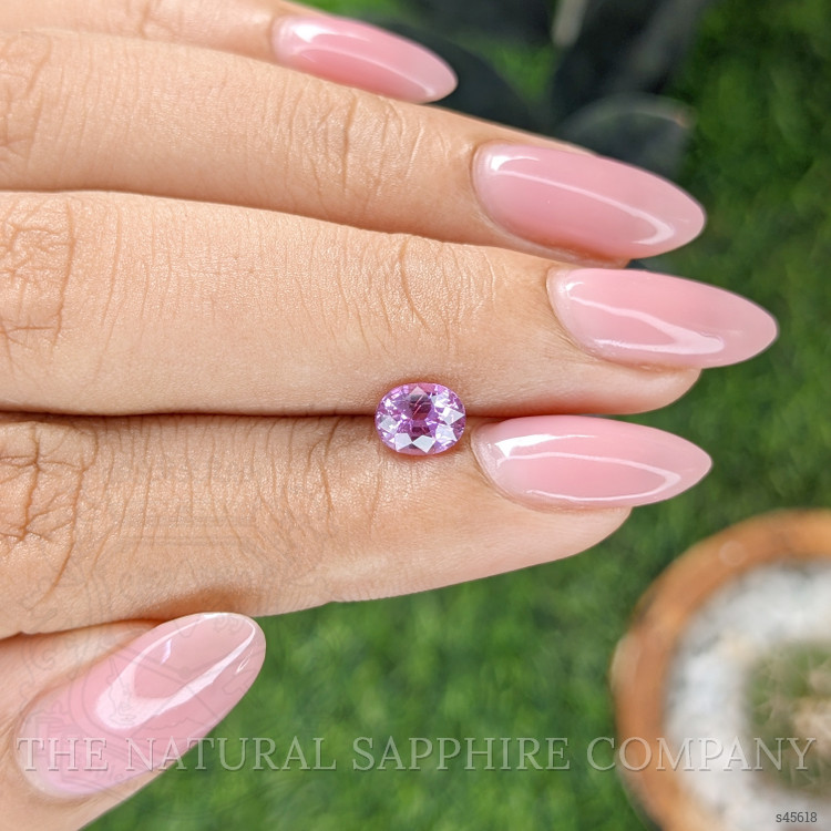 1.03 Ct. Purplish Pink Sapphire from Madagascar