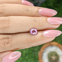 1.05 Ct. Pink Sapphire from Madagascar Life Style