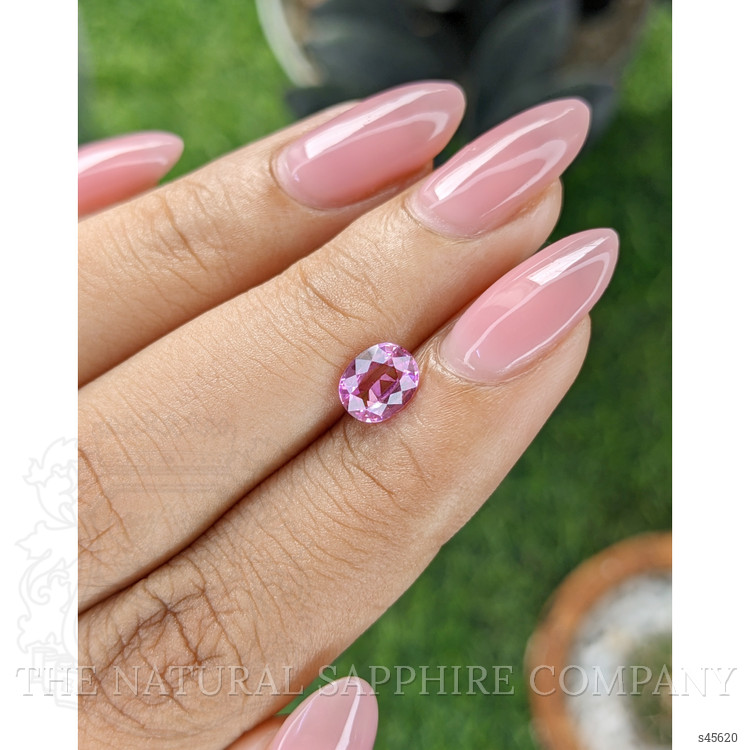 1.08 Ct. Purplish Pink Sapphire from Madagascar