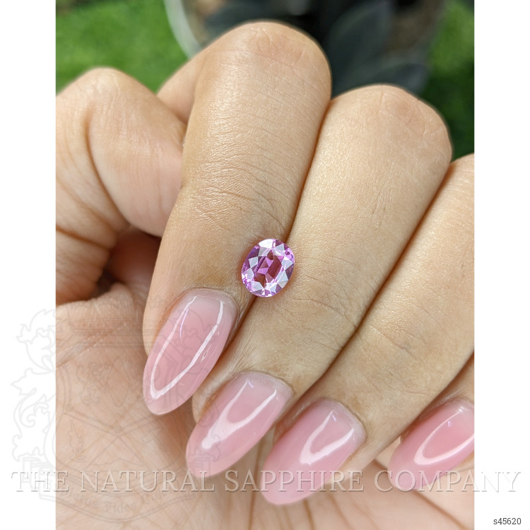 1.08 Ct. Purplish Pink Sapphire from Madagascar