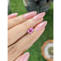 1.05 Ct. Pink Sapphire from Madagascar Life Style
