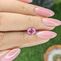 1.05 Ct. Pink Sapphire from Madagascar Life Style
