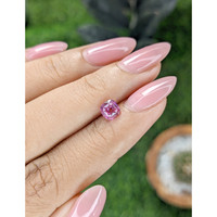 1.02 Ct. Purplish Pink Sapphire from Madagascar Life Style