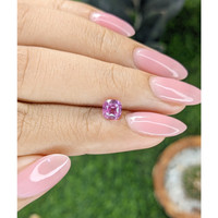 1.02 Ct. Purplish Pink Sapphire from Madagascar Life Style