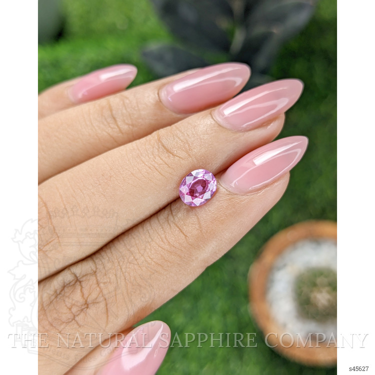 1.08 Ct. Purplish Pink Sapphire from Madagascar