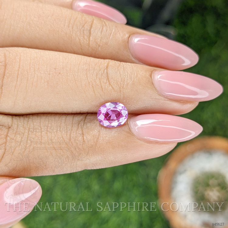 1.08 Ct. Purplish Pink Sapphire from Madagascar