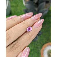 1.03 Ct. Purplish Pink Sapphire from Madagascar Life Style