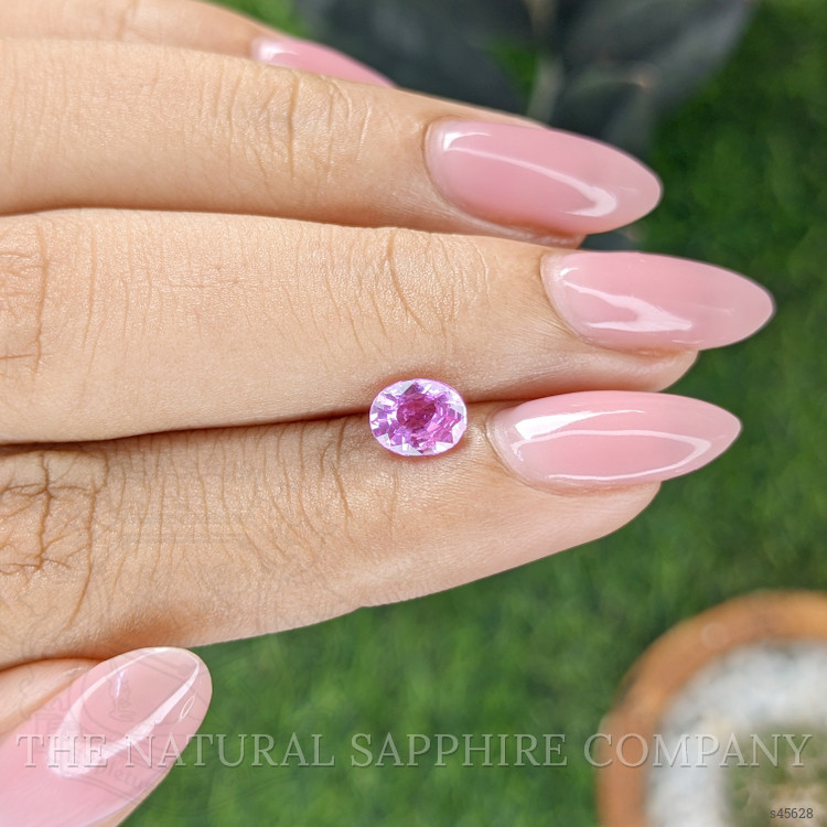 1.03 Ct. Purplish Pink Sapphire from Madagascar
