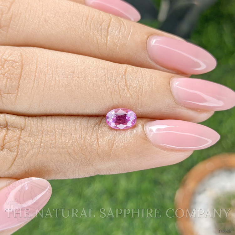 1.07 Ct. Purplish Pink Sapphire from Madagascar