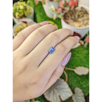 1.33 Ct. Blue Sapphire from Ceylon (Sri Lanka) Life Style