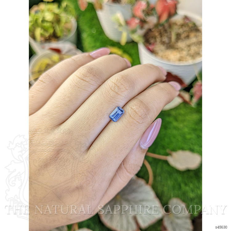 1.33 Ct. Blue Sapphire from Ceylon (Sri Lanka)
