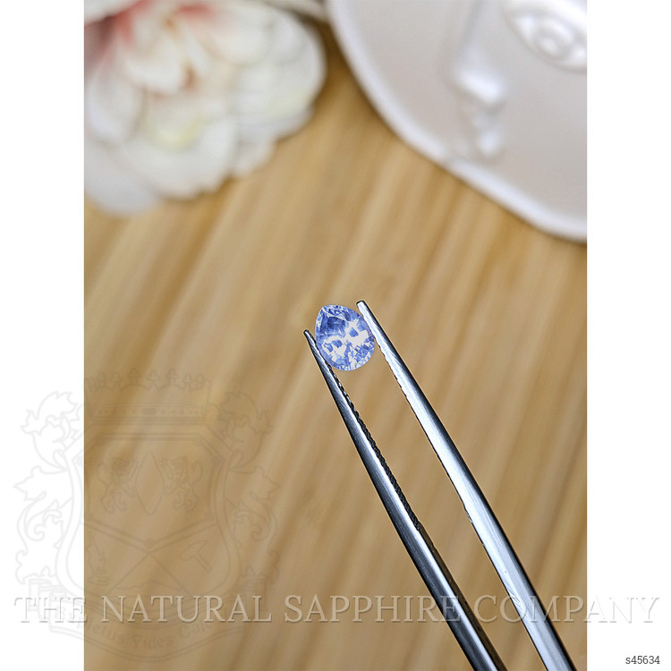 0.71 Ct. Violet Sapphire from Ceylon (Sri Lanka)