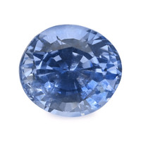 0.50 Ct.Tw. Oval Sapphire
