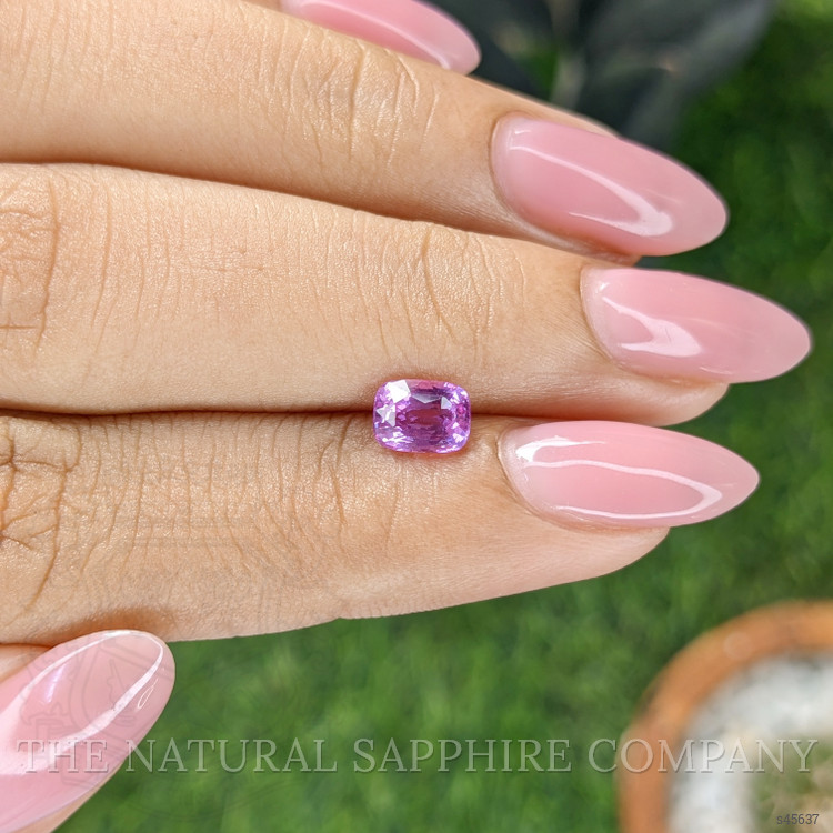 1.01 Ct. Pinkish Purple Sapphire from Madagascar
