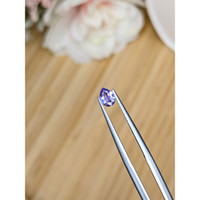 0.33 Ct. Purple Sapphire from Ceylon (Sri Lanka) Life Style