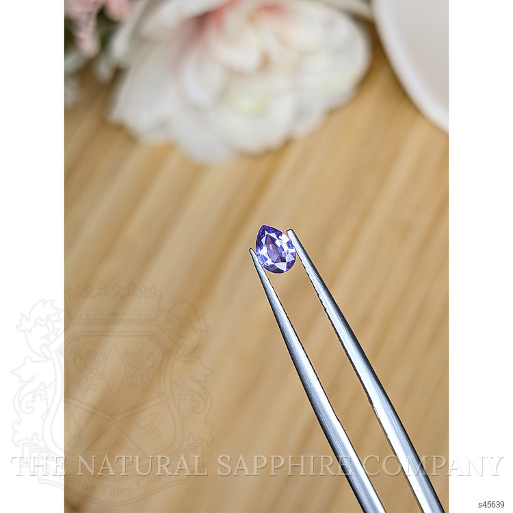 0.33 Ct. Purple Sapphire from Ceylon (Sri Lanka)