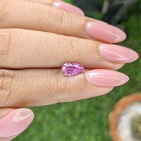 1.09 Ct. Pink Sapphire from Madagascar Life Style