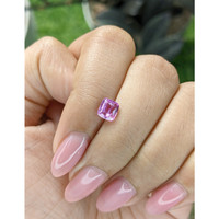 1.02 Ct. Purplish Pink Sapphire from Madagascar Life Style